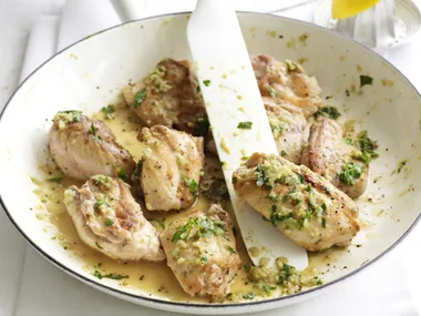 garlicky lemon chicken