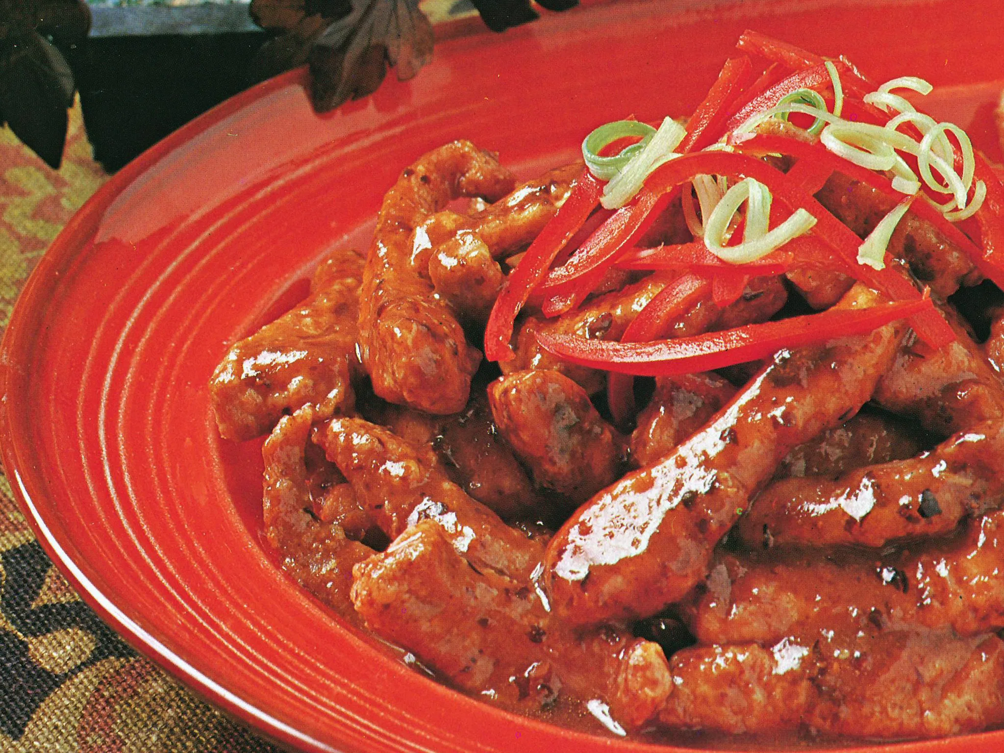 Pork, Chicken with Black Bean Sauce