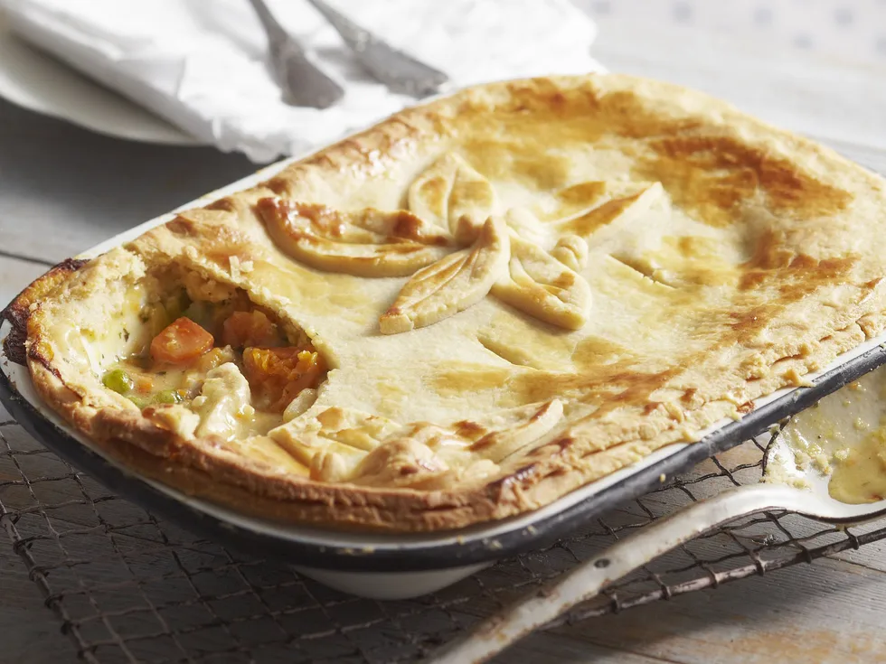 chicken and tarragon pie