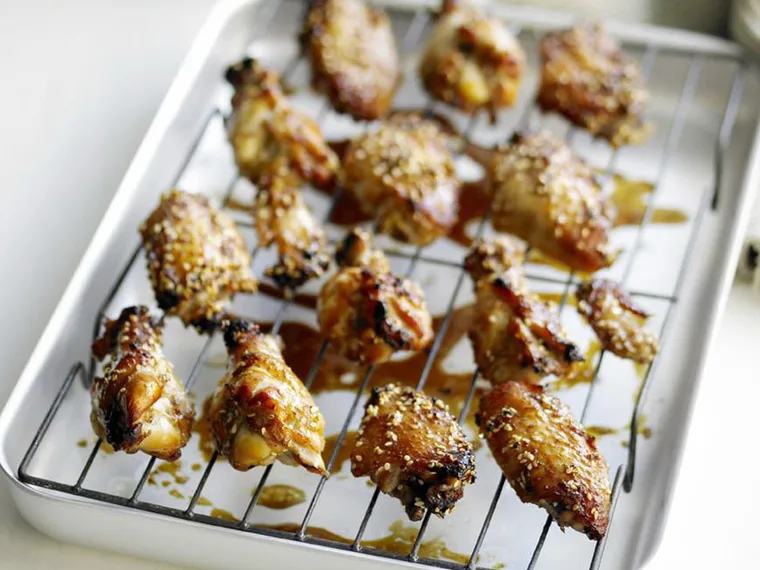 honey, soy and sesame chicken wings