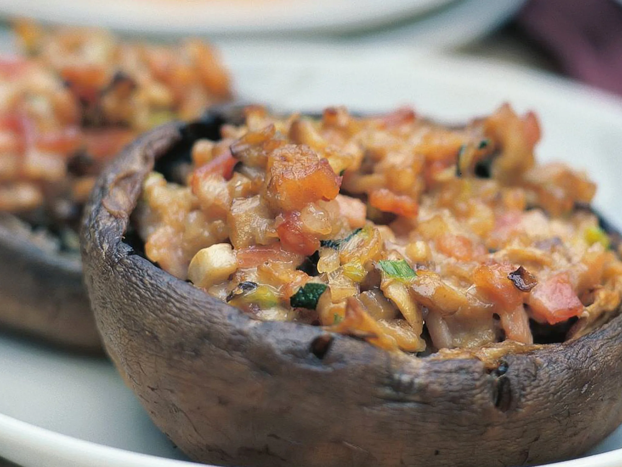 baked mushrooms