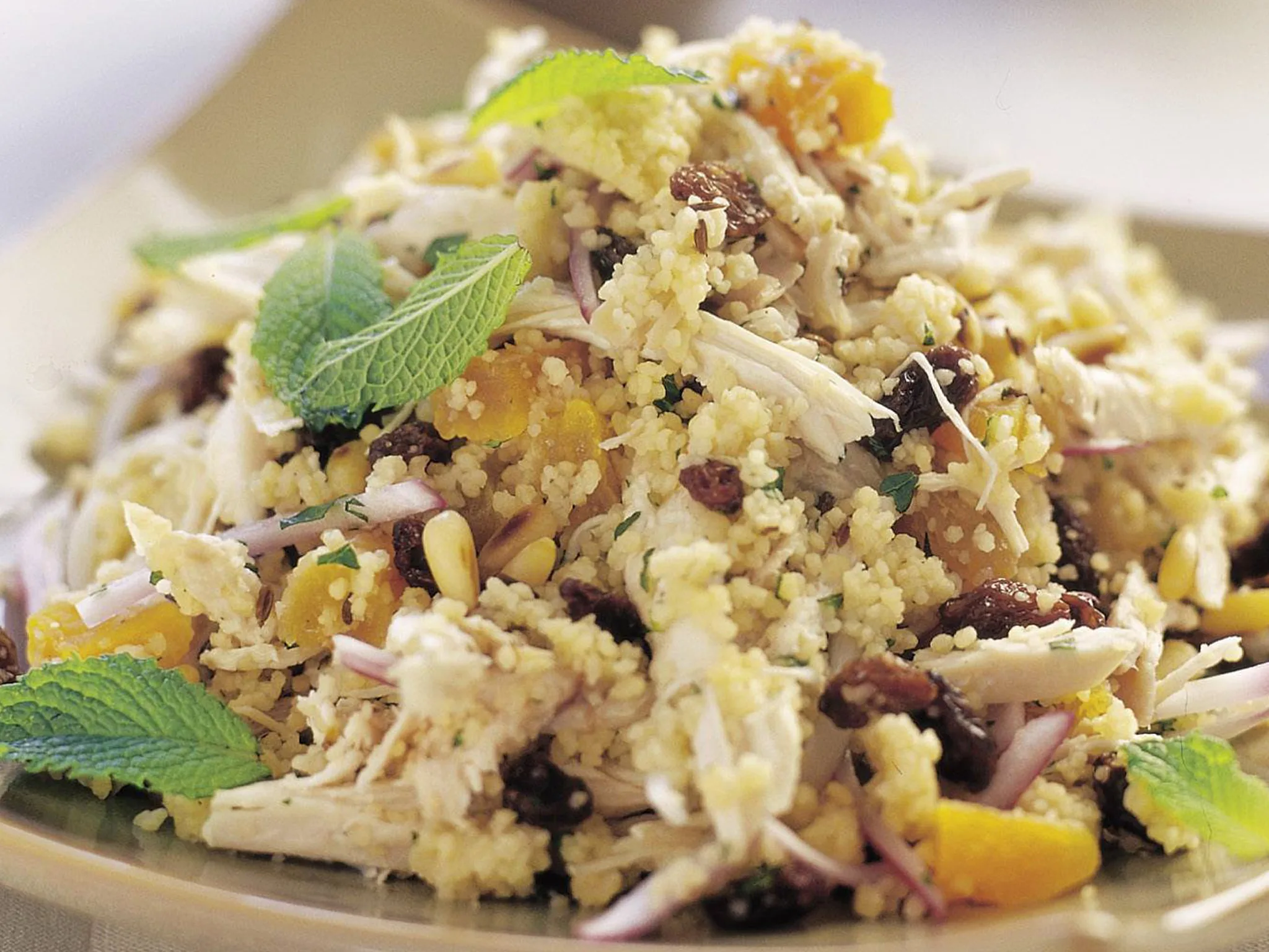 Moroccan chicken with couscous