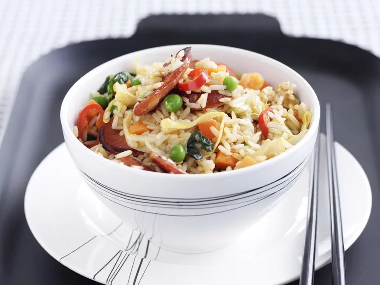 chorizo fried rice