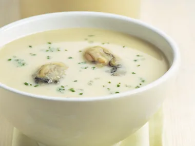 OYSTER & SAFFRON SOUP