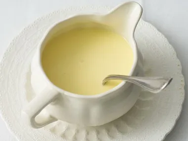 star anise and orange custard