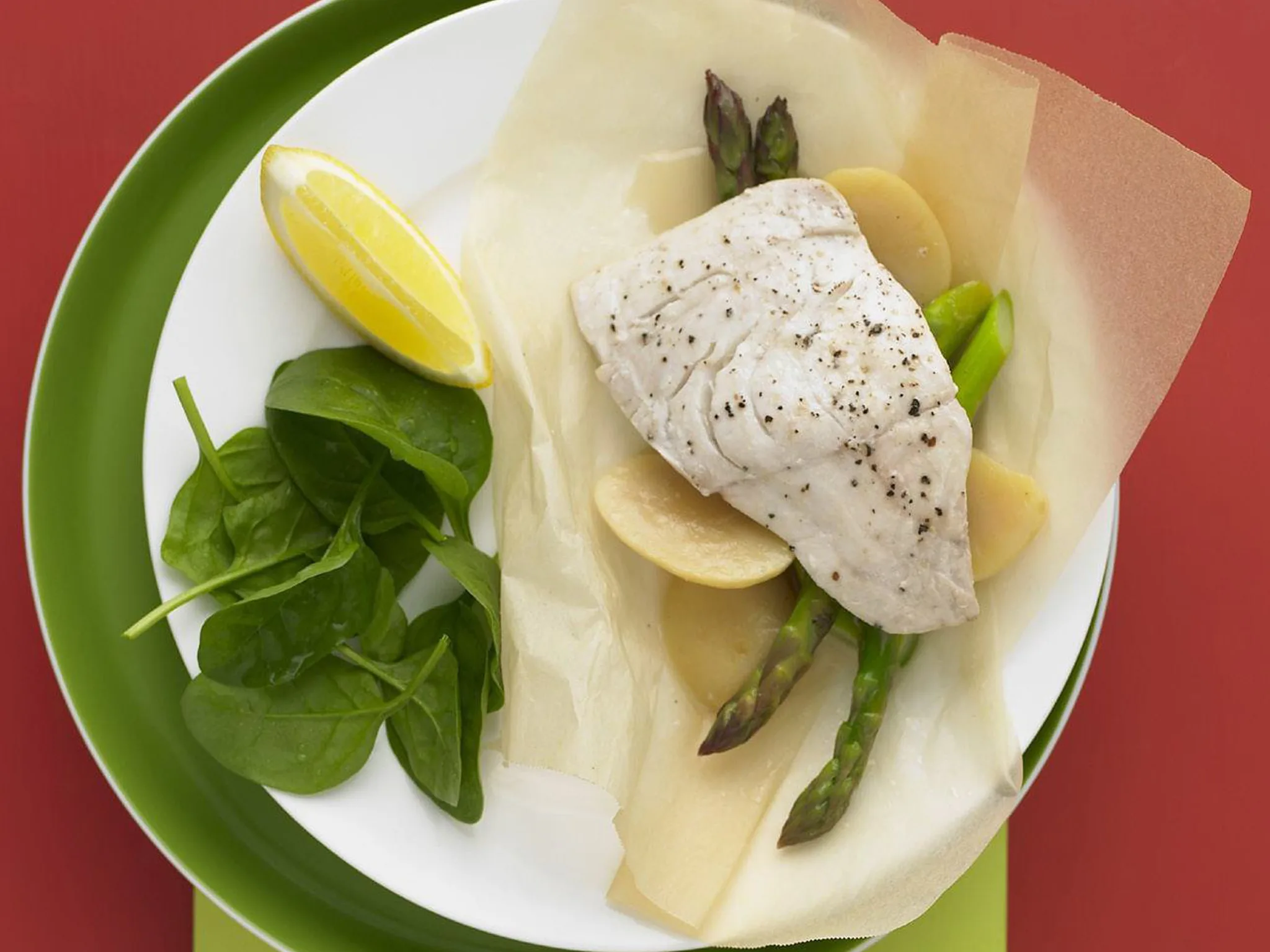 lemon fish parcels