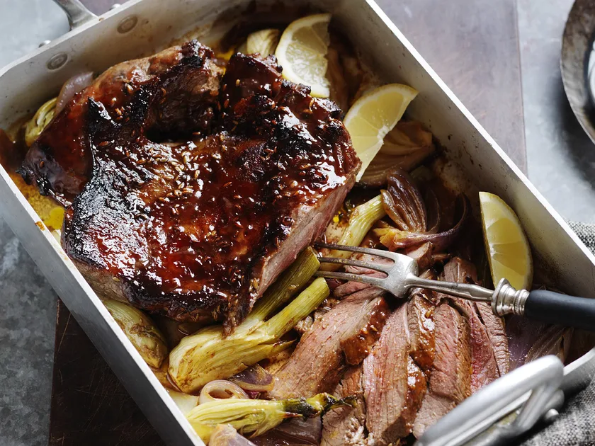 Sticky quince roasted lamb | Women's Weekly Food