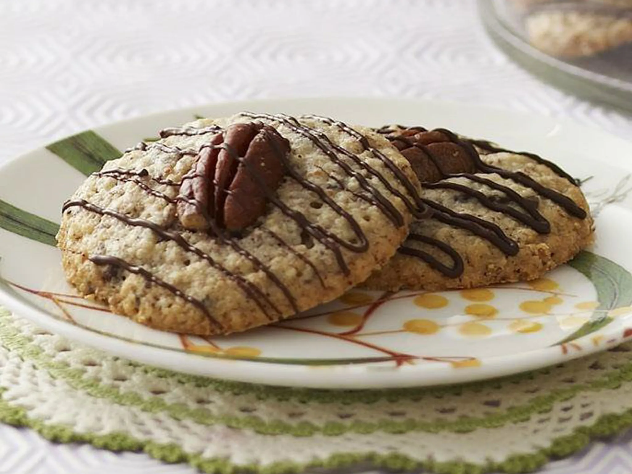 choc pecan cookies