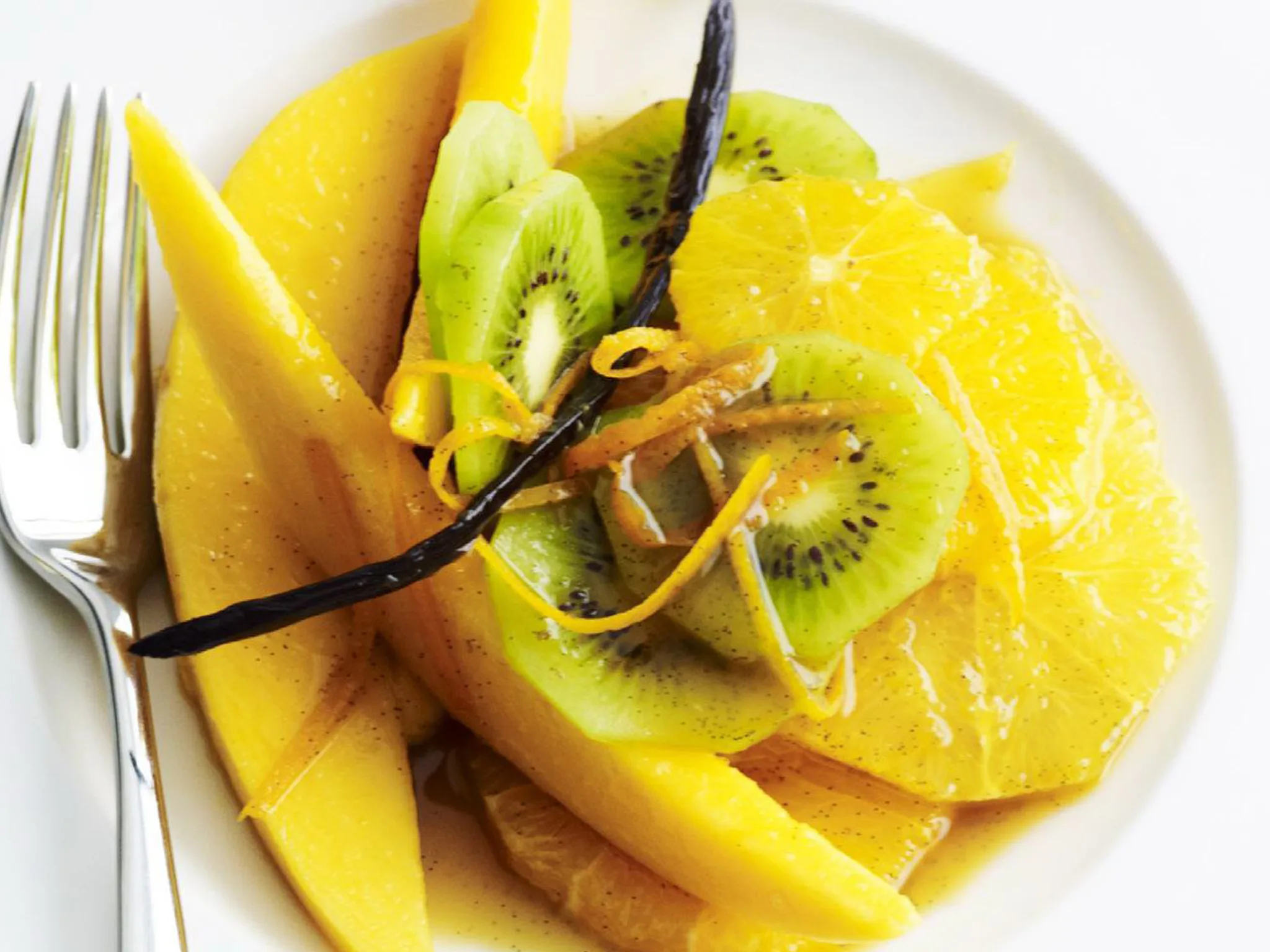papaya and orange salad
