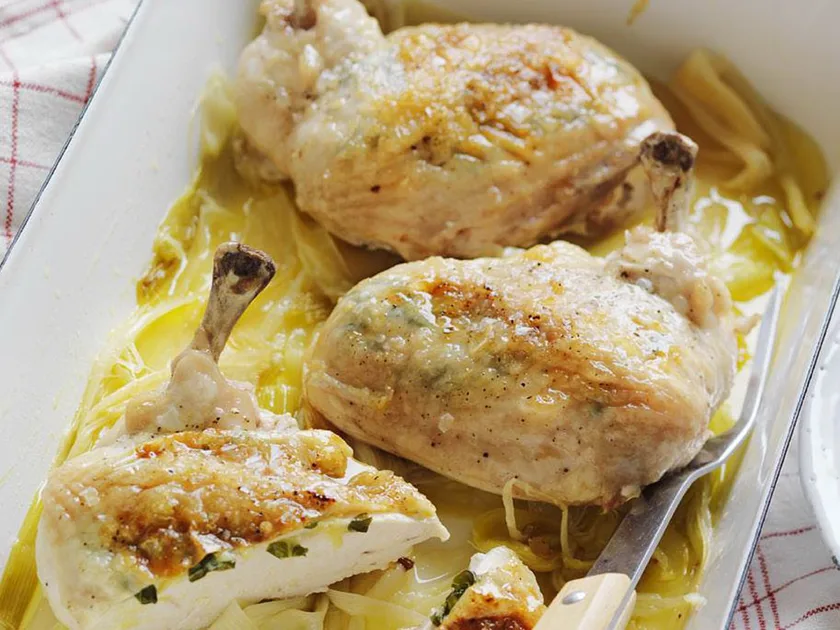 Basil and lemon roast chicken | Women's Weekly Food