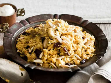 fragrant indian biryani