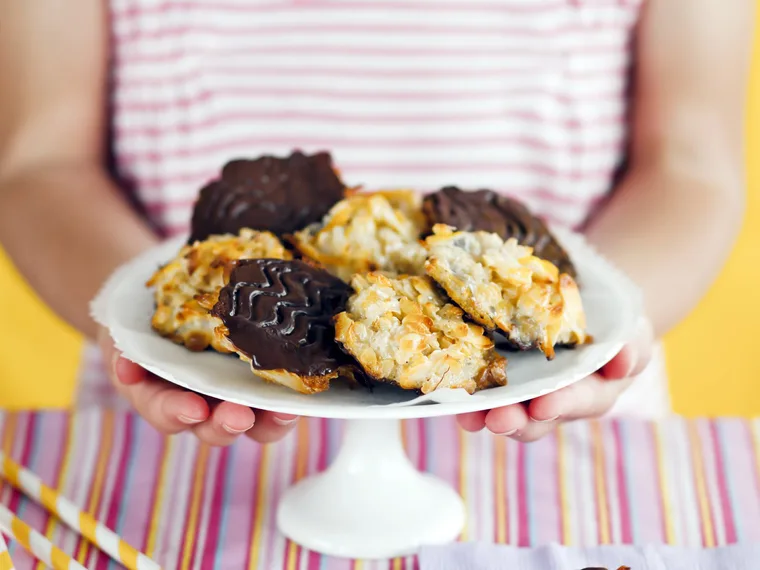 orange and ginger florentines