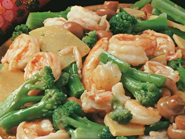 Braised Prawns with Vegetables