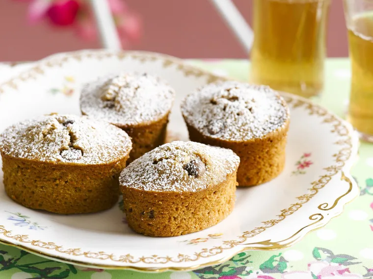 caramelchoc-chip mud cakes