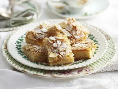 MARMALADE, GINGER Slice and Almond Slice