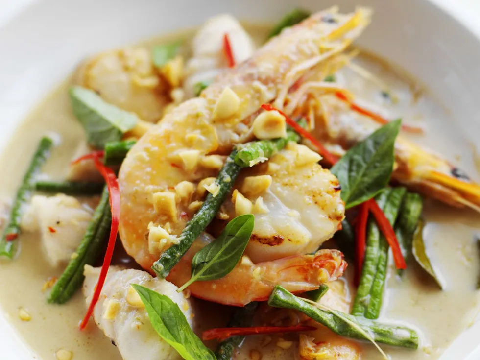 panang fish curry