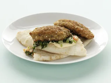 dukkah-crumbed chicken