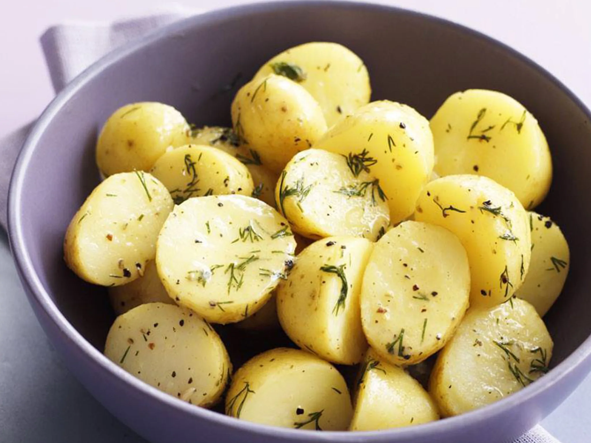 dill and lemon potatoes