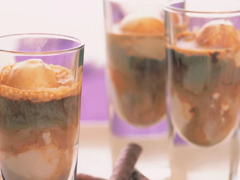 Ice-Cream with Espresso and Irish Cream