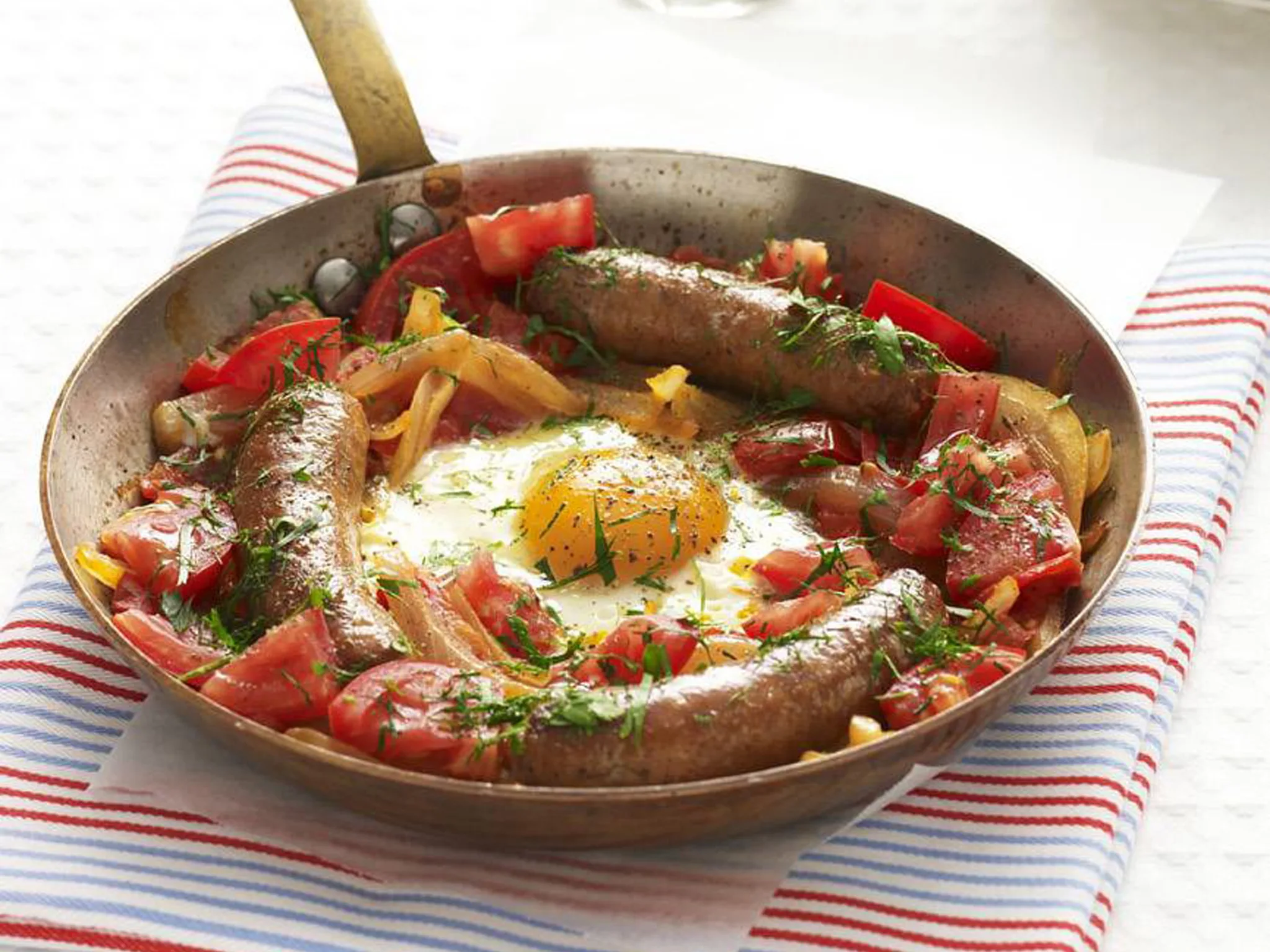 sausages with the lot