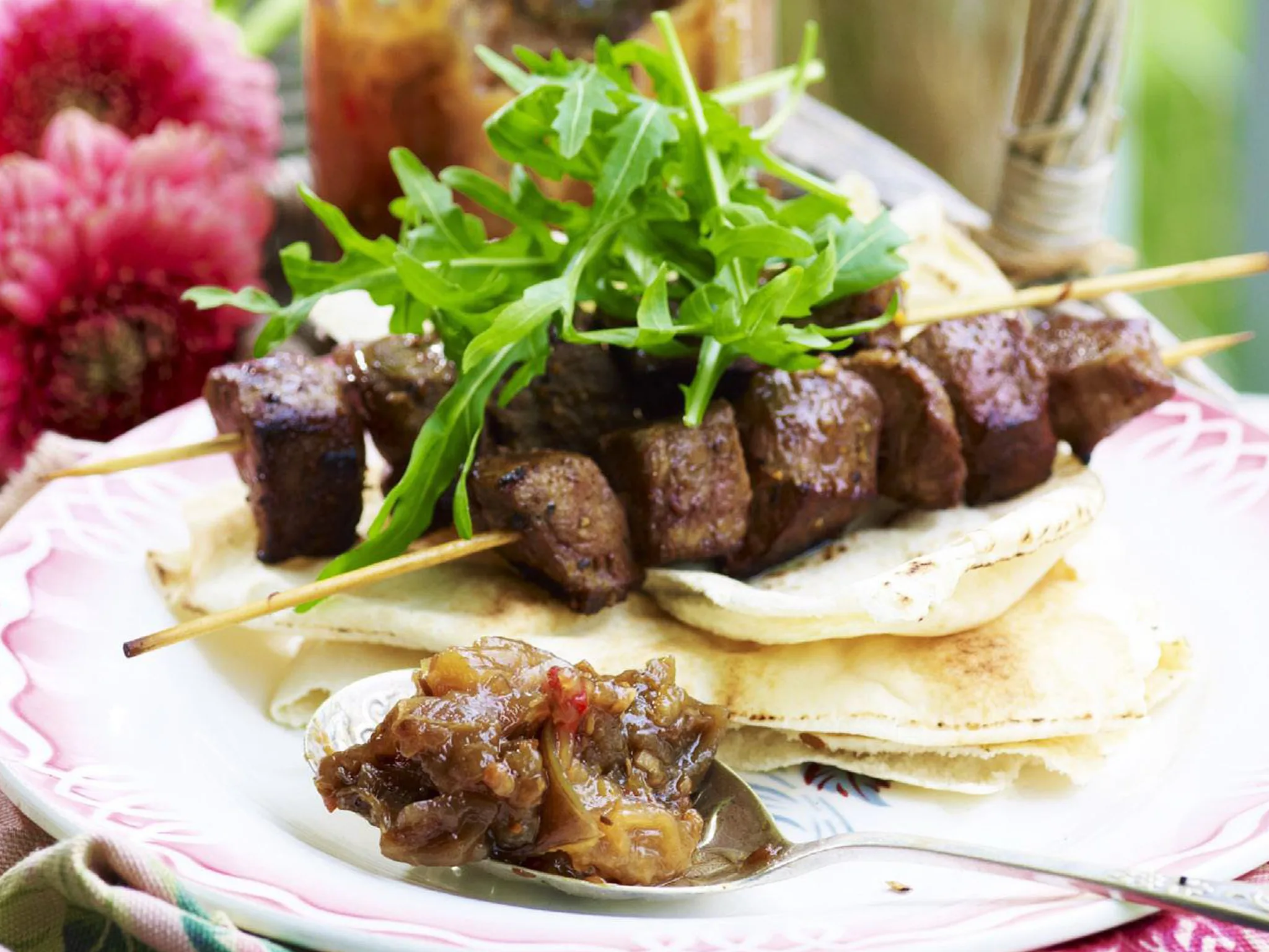 eggplant, orange and cumin chutney