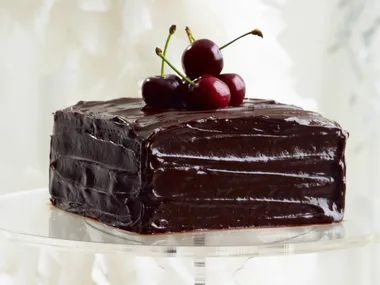 chocolate and sherry cherry cake