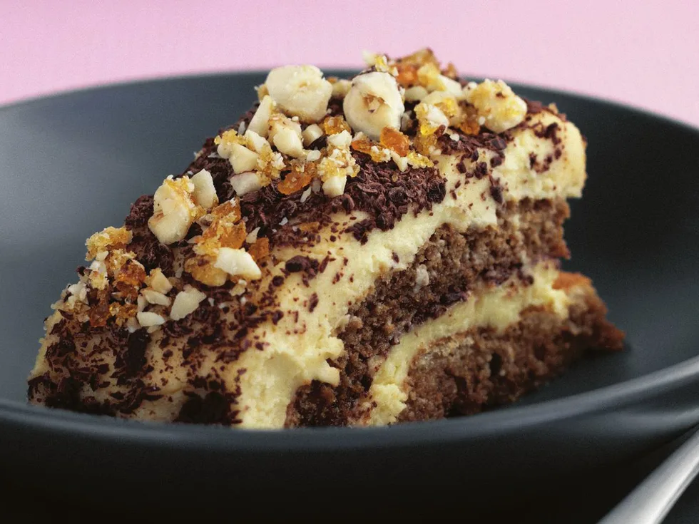 hazelnut praline tiramisu