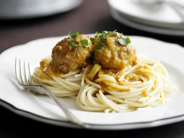 spaghetti and meatballs