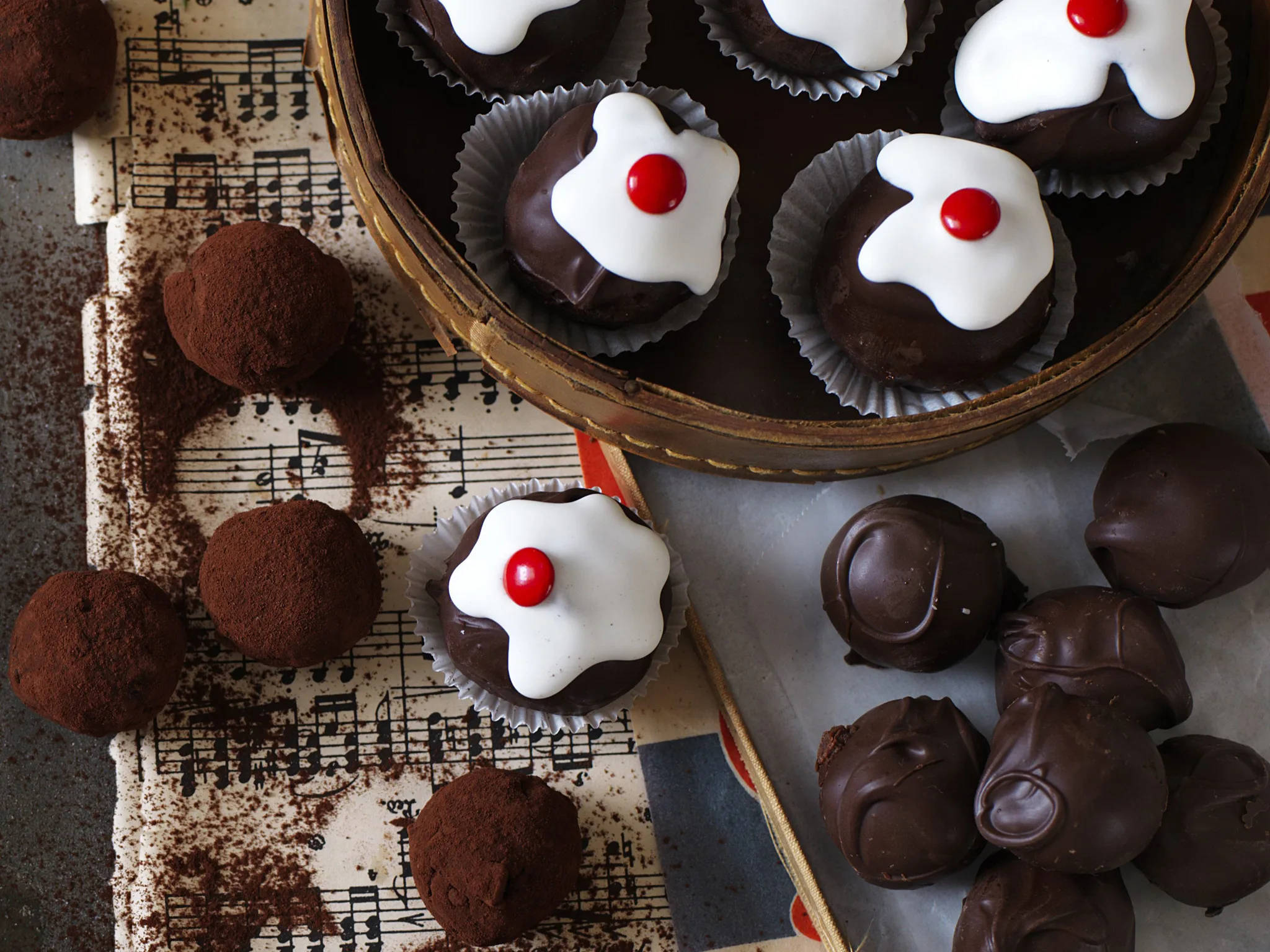 coconut lime truffles