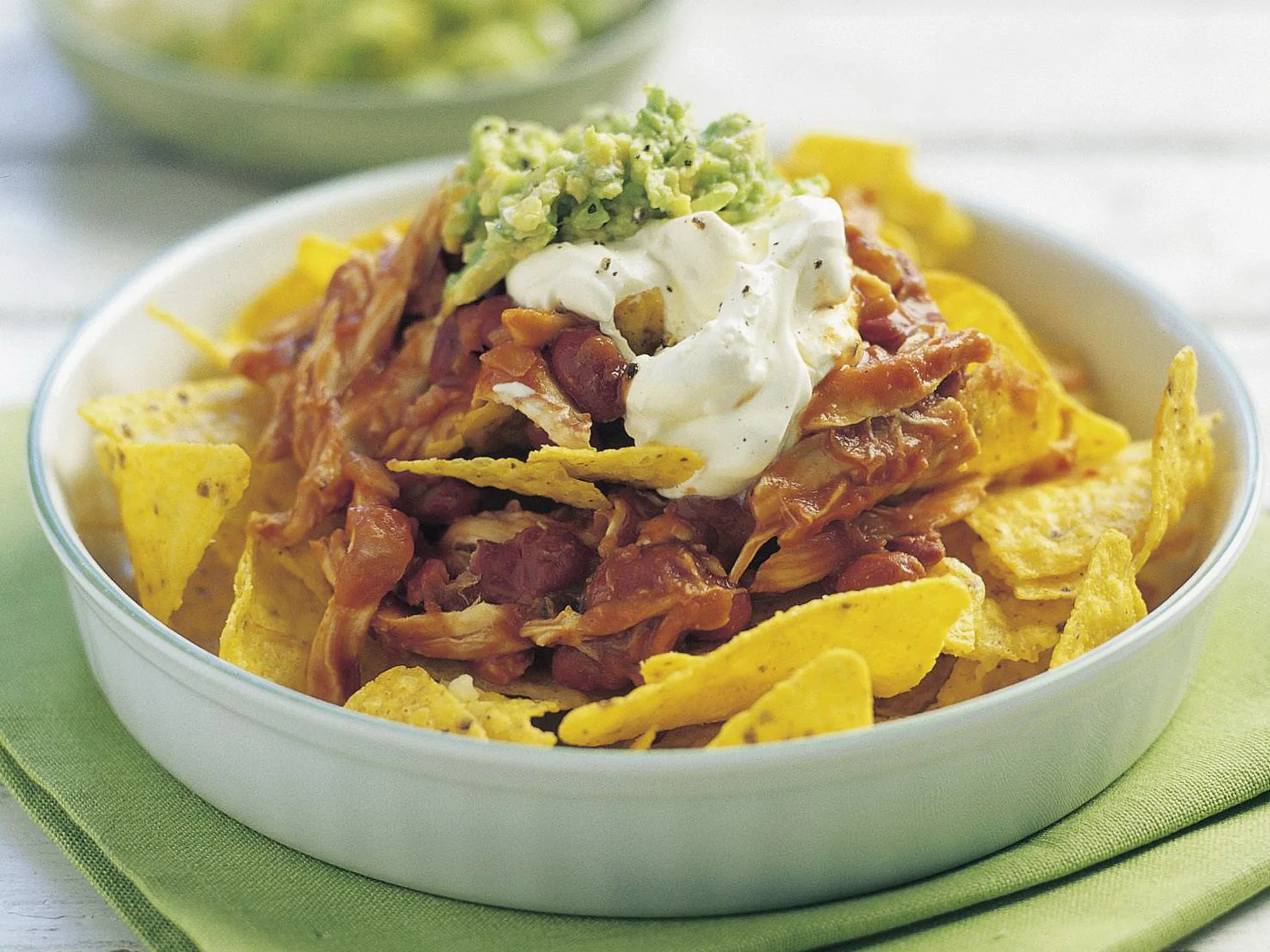 Chicken nachos