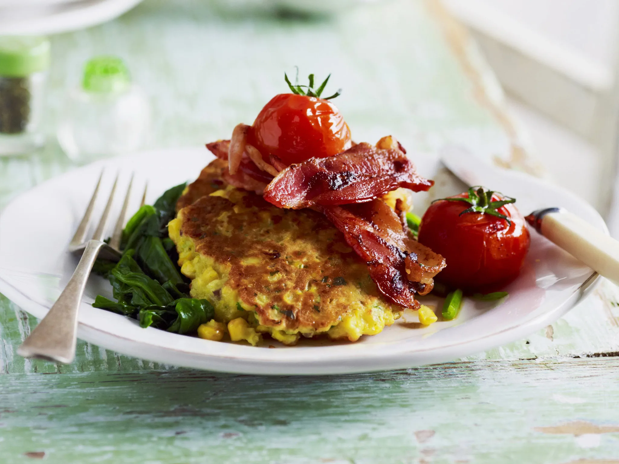 sweet corn fritters