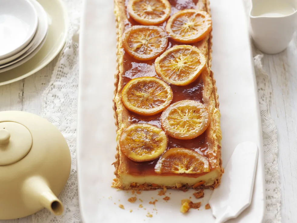 vanilla citrus tart