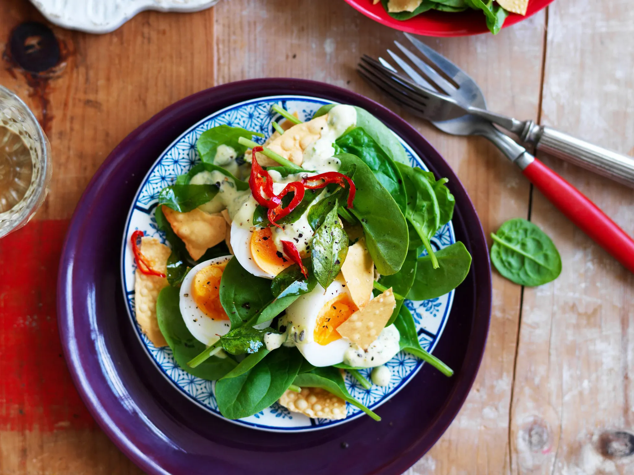 new curried egg salad