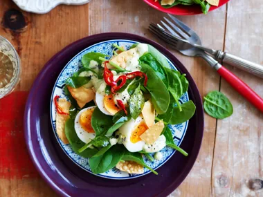 new curried egg salad