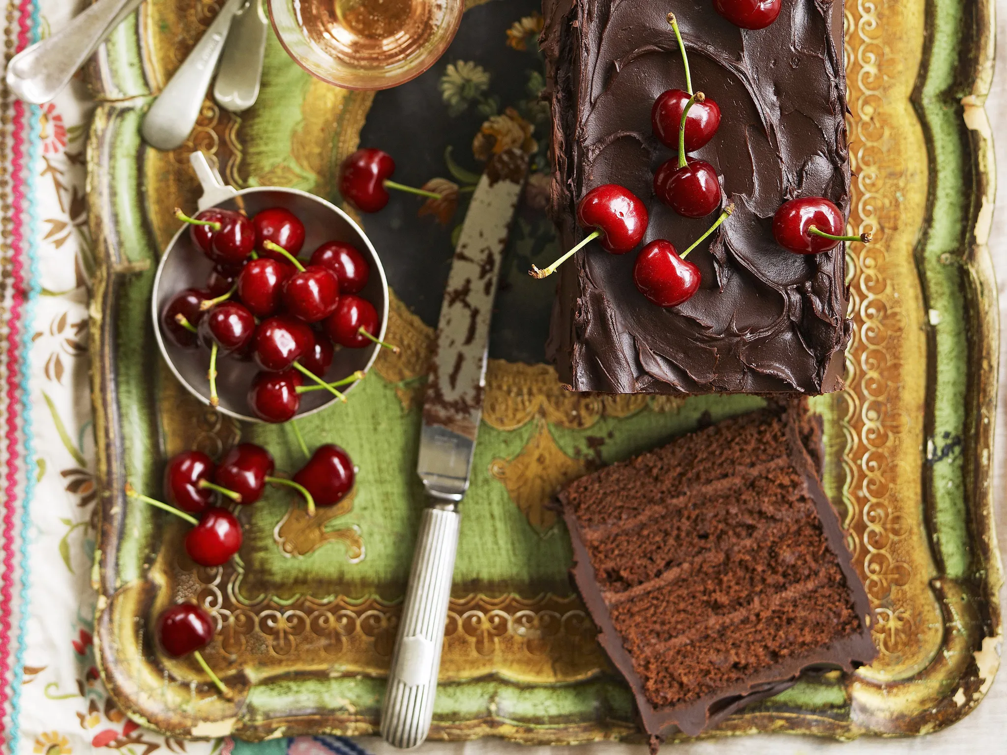 chocolate on chocolate torte