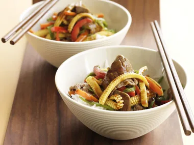 ginger and teriyaki beef