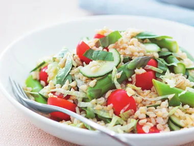 Pearl barley salad