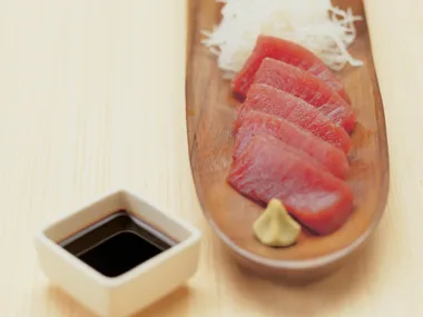 tuna sashimi
