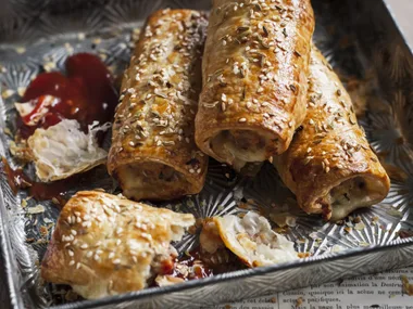 pork and fennel sausage rolls