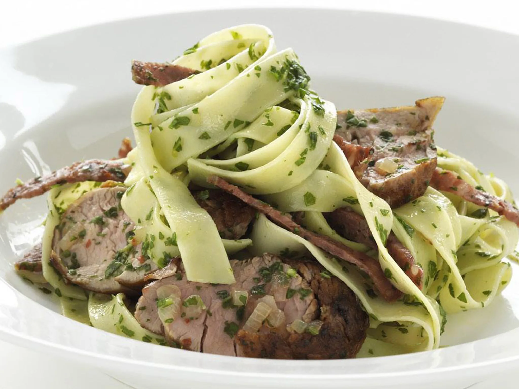 PORK, ROCKET & SOPRESSA PASTA