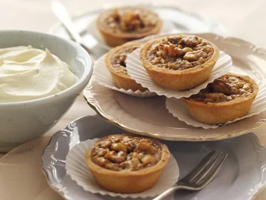 walnut and honey tarts