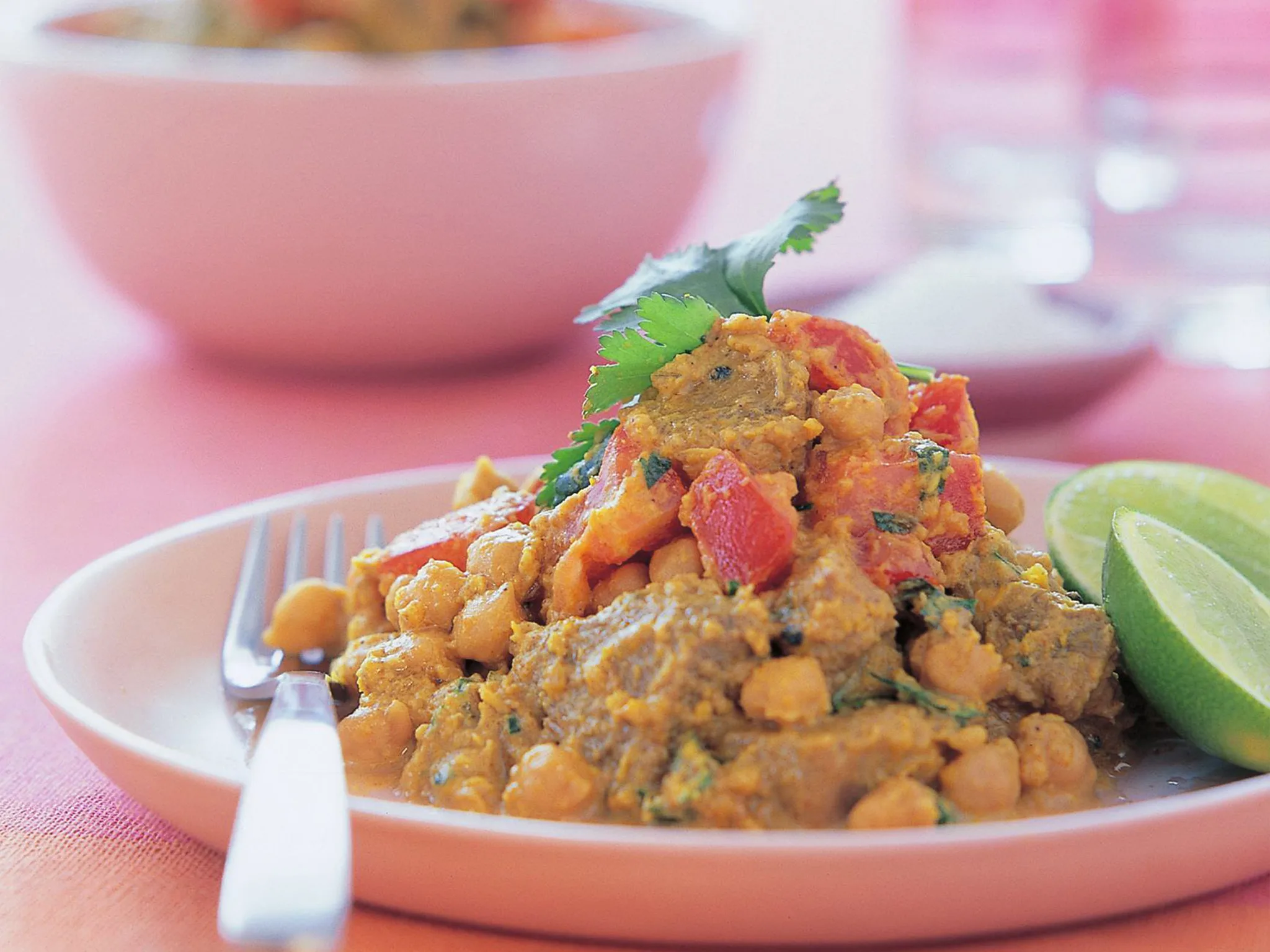 Braised lamb and yogurt