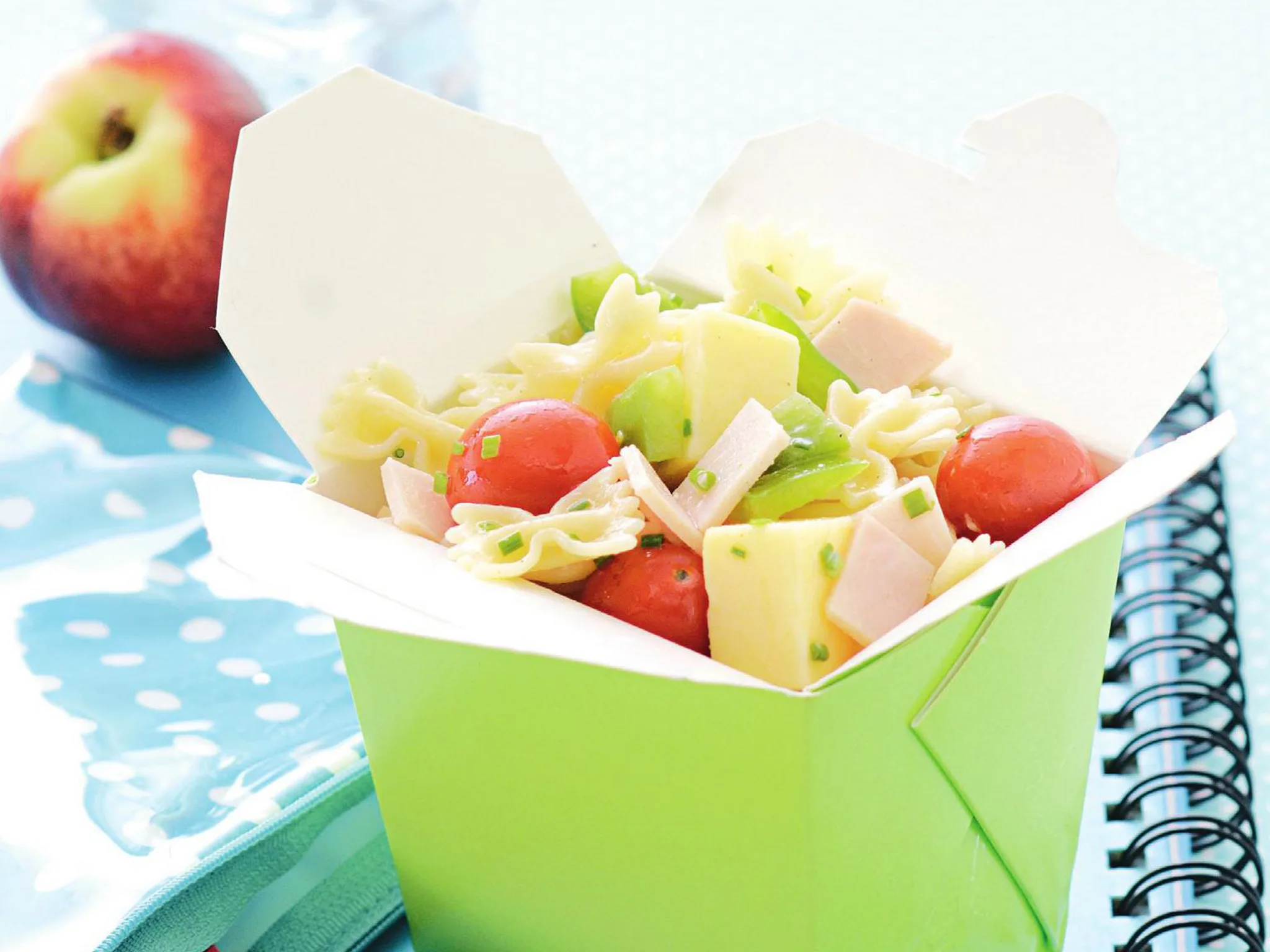traffic light pasta salad