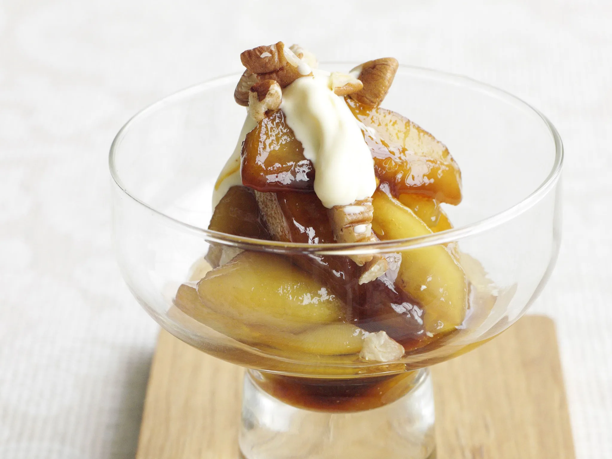 caramelised apples