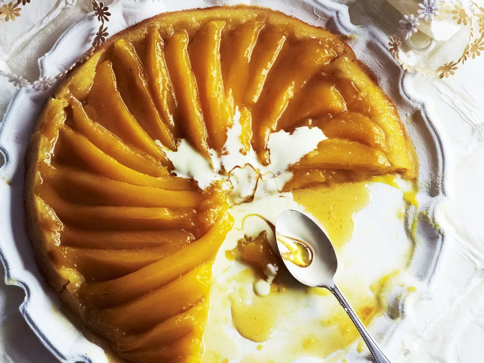 mango pan tart