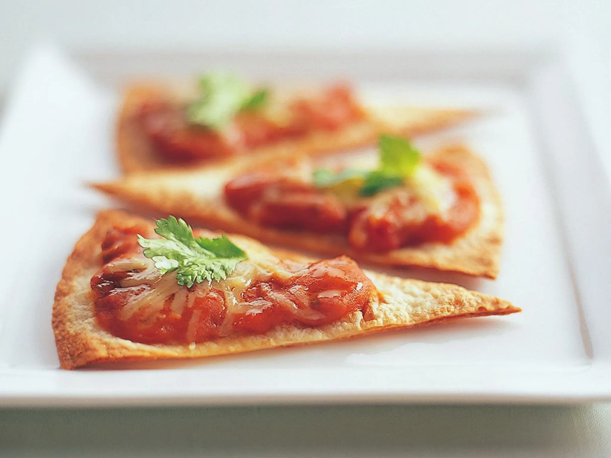 tostada triangles