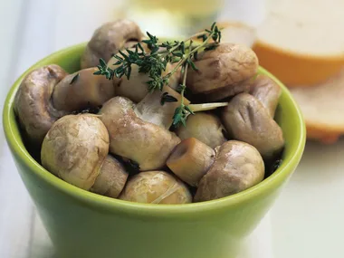 marinated mushrooms