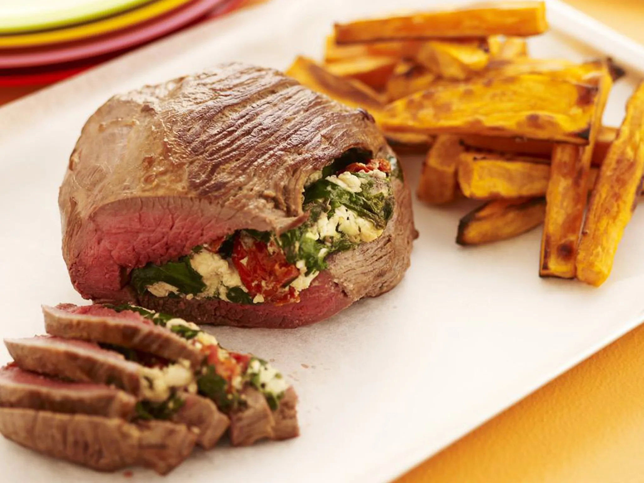 stuffed mini lamb roasts