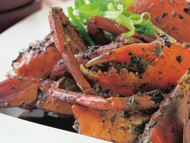 crab in black bean sauce