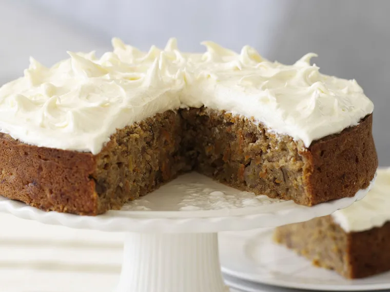 Carrot and banana cake